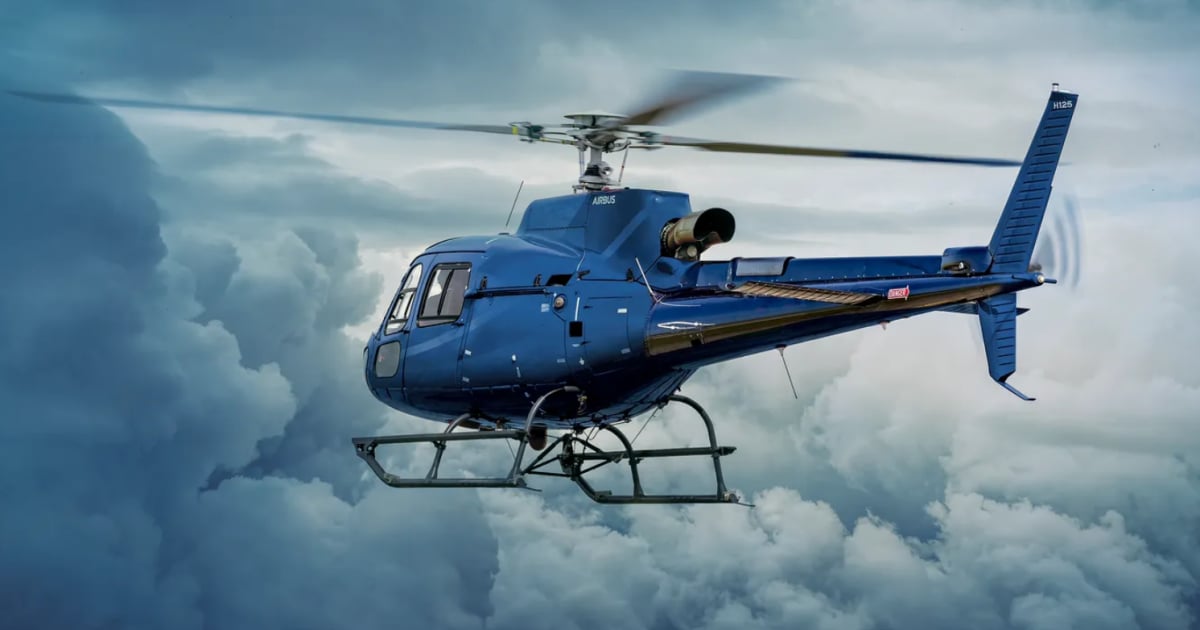 AIRBUS HELICOPTERS H125 クリスタルモデル FAA Clears Airbus H125 Helicopter for Single-pilot IFR Operations